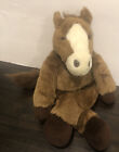Build A Bear Plush Floppy Horse Babw Brown White Stuffed Animal Pony