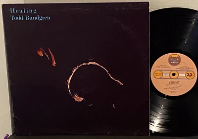 TODD RUNDGREN Healing 1981 BEARSVILLE Classic Rock LP VG+/EX w BONUS 7" Single Foto 1 de 3
