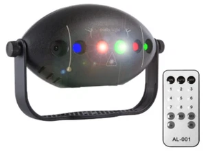Stage DJ Laser Projector Disco Red Green Blue Strobe Lights USB Remote Control - Picture 1 of 12