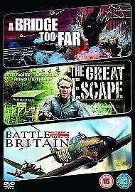 A Bridge Too Far/The Great Escape/Battle Of Britain (Box Set) (DVD, 2009)