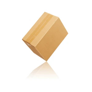 100 Corrugated Paper Boxes 6x4x4"(15.2*10*10cm)Yellow - Picture 1 of 8