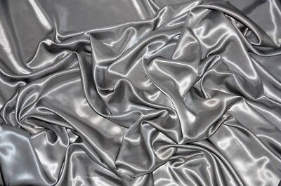 Tela satinada mediana sedosa | Perno satinado al por mayor de 70 yardas | 60" | Varios colores Foto 1 de 4