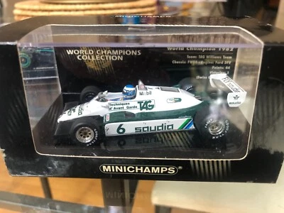 MINICHAMPS 1/43 WILLIAMS FW08 1982 KEKE ROSBERG WORLD CHAMPIONS COLLECTION - Image 1 of 4