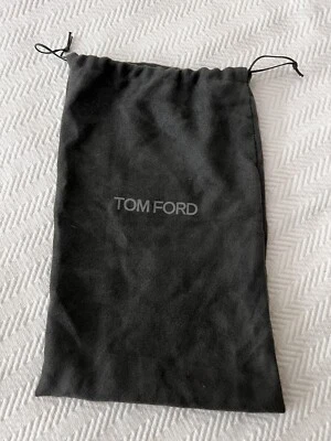 Tom Ford Gris Imitación Gamuza Protectora Cartera Bolsa Almacenamiento Zapatos Cubierta Antipolvo Foto 1 de 2