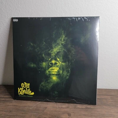 Wiz Khalifa Rolling Papers Vinyl Record Double LP - Image 1 of 2