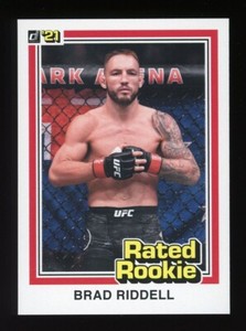 2021 Panini Instant Donruss UFC Brad Ridell Rated Rookie Retro /1320 #RR2