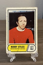 1969 Nobby Stiles A&BC Green Back Football Card #48 Man United