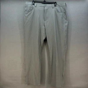 NWT Greg Norman Golf Pant Men's 40x30 Grey Ultimate Stretch Straight Leg - Picture 1 of 15