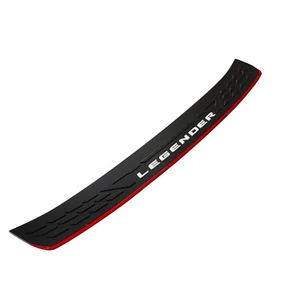 LEGENDER WHITE REAR BUMPER STEP DOOR SCUFF PLATE FOR TOYOTA FORTUNER 2015-2022 - Picture 1 of 11