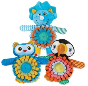 Leckerli verstecktes Hundespielzeug interaktives Taschenspielzeit Quietschen Figur oder Set auswählen - Bild 1 von 30