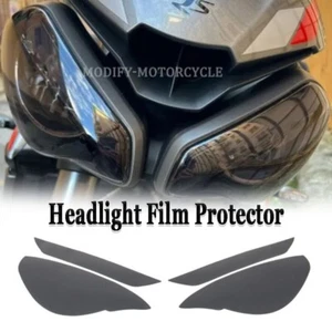 For Triumph Street Triple 765RS Black Headlight TPU Film Protection 2023 2024 - Foto 1 di 7