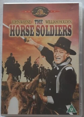 THE HORSE SOLDIERS - JOHN WAYNE, WILLIAN HOLDEN  - REG 2 PAL DVD - Image 1 of 2