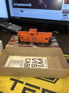 HO Athearn Blue Box 5364 Wide Vision Caboose Illinois Central 9634 Orange. - Picture 1 of 4