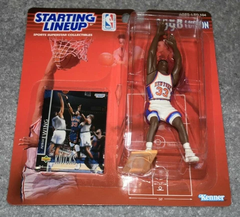 NEW YORK KNICKS PATRICK EWING  #33 NBA BASKETBALL STARTING LINEUP 1998 EDITION Cover
