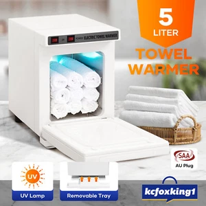 Salon Hot Towel Warmer Heater Cabinet UV Sterilizer Disinfection Beauty Dryer 5L - Picture 1 of 12