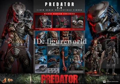 Pre-order Hot Toys MMS817 1/6 Predator 1987 2.0 Collectible Action Figure Deluxe - Image 1 of 4