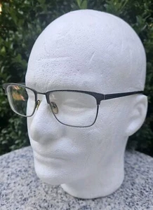 Anteojos John Varvatos Classic V157 con marco de cuero Gunmetal 53□17-145 - Imagen 1 de 14