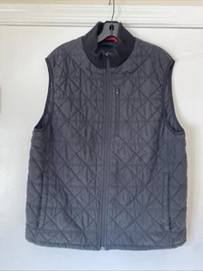 Victorinox Vest Mens L Black Quilted Pertex Classic Eco Full Zip Up - Picture 1 of 3