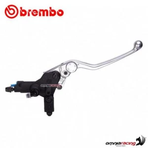 Bomba de freno axial Brembo frente PCS16mm cuerpo negro/palanca plata switch - Picture 1 of 10
