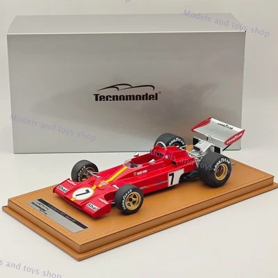 Tecnomodel 1/18 Ferrari F1 312 B3-73 #7 SPAIN GP 1973 JACKY ICKX Resin Model Car - Image 1 of 4