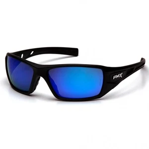 Safety Products SB10465D - Schutzbrille schwarzes Gestell eisblaue verspiegelte Gläser - Bild 1 von 3