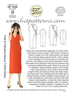 HotPatterns Sewing Pattern  - Picture 1 of 1