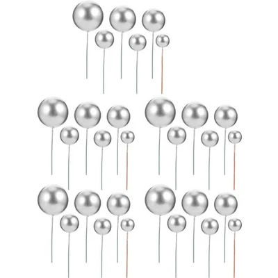  30 pezzi decorativi decorativi decorativi spoams palla topper a forma di - Immagine 1 di 4