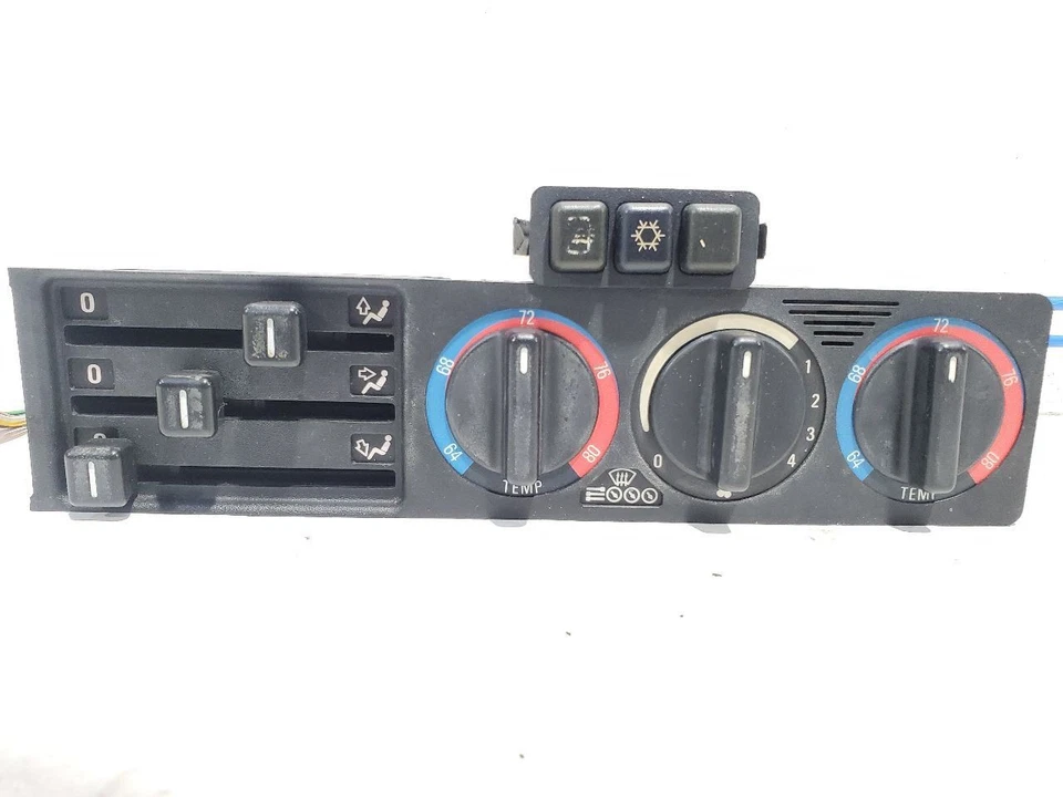 1989 1995 BMW 525I OEM Complete with Board AC Temperature Control  - Image 1 of 4