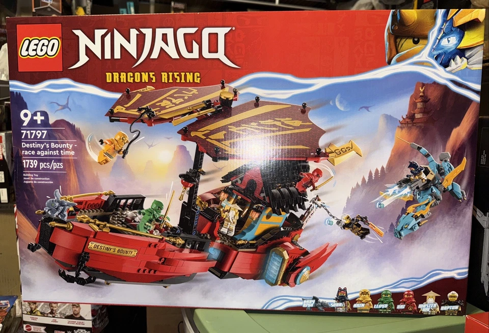 LEGO NINJAGO Destinys Bounty Race Against Time 71797 NEW, SEALED, & RETIRED - Image 1 of 2