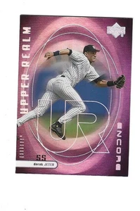 1999 Upper Deck Encore Upper Realm #U12 Derek Jeter New York Yankees - Bild 1 von 2