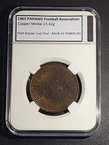 1965 pahang football club fc association medal Raub vs termeloh ef - Picture 1 of 3