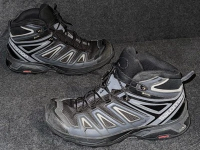 2019 Mens Salomon X Ultra 3 Gore-tex Black 398674 Trail/Hiking Shoes! Size 10 - Image 1 of 4