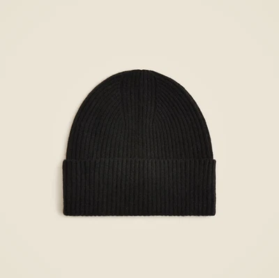 [OFERTA] Gorro de cachemir acanalado J.Crew para mujer - 100 % AUTÉNTICO - Nuevo Foto 1 de 4