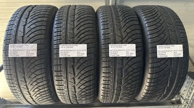 4 PNEUMATICI USATI MICHELIN RUN FLAT  PILOT ALPIN  INVERNALI  225 50 R18  95 H - Immagine 1 di 4