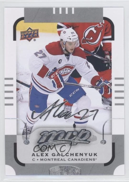 2015-16 Upper Deck MVP Silver Script Short Print Alex Galchenyuk #136 - Image 1 of 2