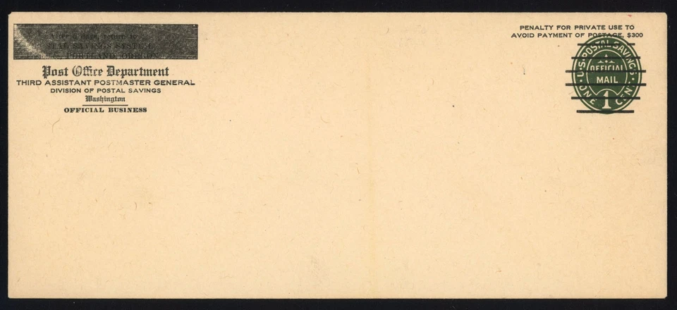 USA Scott# UO70, UPSS# OM2a, Mint Entire,  (55420) - Image 1 of 1