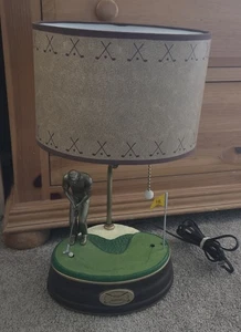 Vintage King America Golf Lamp with original shade "For Birdie" Not Working - Picture 1 of 4