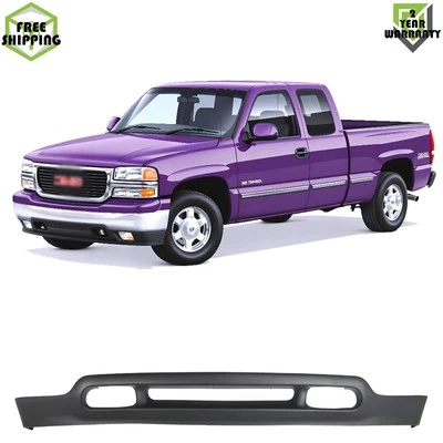 Front Lower Valance Primed Plastic For 1999-2002 GMC Sierra 1500 Sierra 2500 Foto 1 de 4