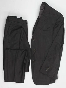 Gian Luca Napoli Three Button Made in Italy Suit EUR50R US40R 32x33 Mens - Picture 1 of 24
