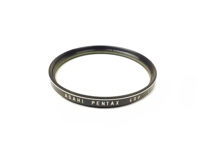 Genuine ASAHI Pentax Japan L39 (UV) 49mm Ultra Violet Glass Filter - MINT - Image 1 of 3