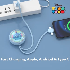 Disney Stitch 2023 Schnell Ladegerät Typ C für iPhone 14 13 12 11ProMax iPad Samsung - Bild 1 von 5