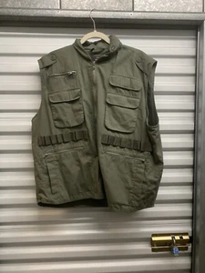 Rothco Ranger Weste Herren Utility Outdoor Militär Jagd Outdoor grün Kapuze XL - Bild 1 von 10