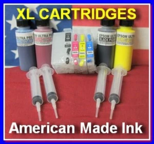 Compatible Sublimation Refill Kit Cartridges For Epson # 127 Cartridges - Picture 1 of 1