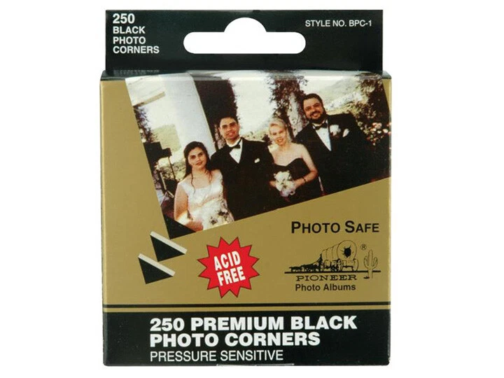 Esquinas de fotos Pioneer negras (mismo envío cualquier cantidad) Foto 1 de 1