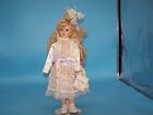 Irma Gheduzzi Collection Sidney Jewell Porcelain Doll 17 W Tag And Stand