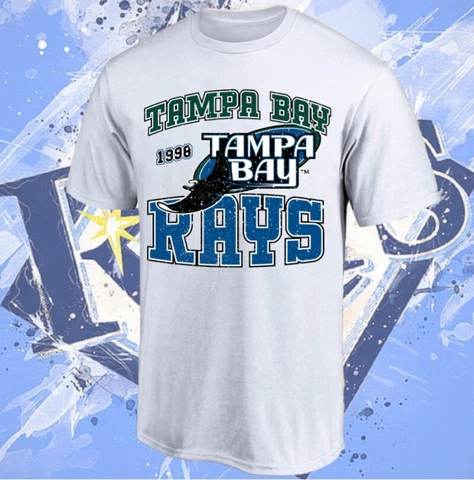 Tampa Bay Rays Vtg Retro 90s Styled Sport Team T-shirt S-3XL Gift for fans Cover
