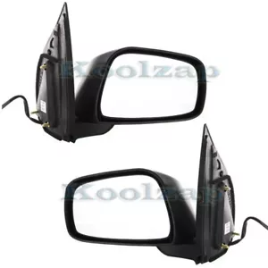 For 09-13 Equator Pickup Truck Rear View Mirror Power Non-Heated Black SET PAIR - Picture 1 of 4