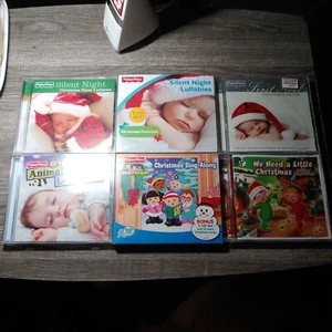 Fisher Price - Little People - Christmas Sing-Along CD Set of 6- NEW Sealed - Picture 1 of 7