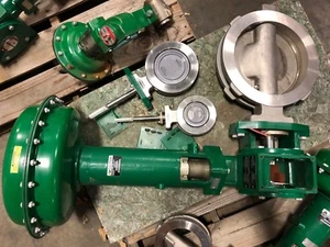 Fisher Butterfly Valve 12" 150# 8560 with Actuator - Picture 1 of 3