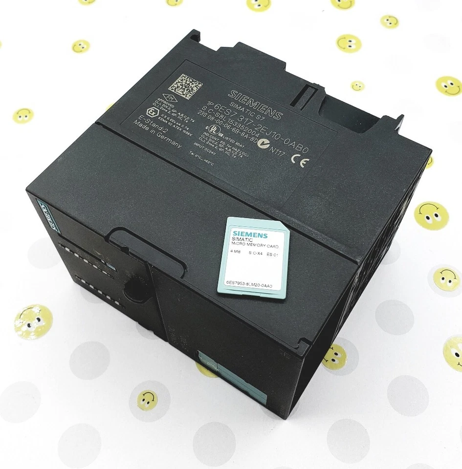 Siemens 6ES7317-2EJ10-0AB0 SIMATIC S7-300 PN/DP CPU 317-2 6ES7 317-2EJ10-0AB0 - Image 1 of 1